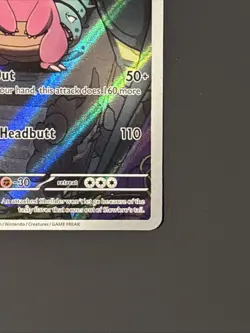 Pokemon TCG Slowbro 090/084 AR – Mega Evolution Pitch Black – Illustration Rare - Image 4
