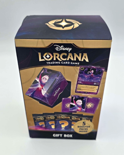 Disney Lorcana Elsa Frozen Gift Box Set, Sealed, 5 Boosters & Foil Promo Elsa - Image 1