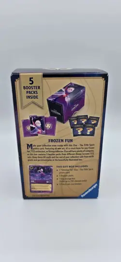 Disney Lorcana Elsa Frozen Gift Box Set, Sealed, 5 Boosters & Foil Promo Elsa - Image 3