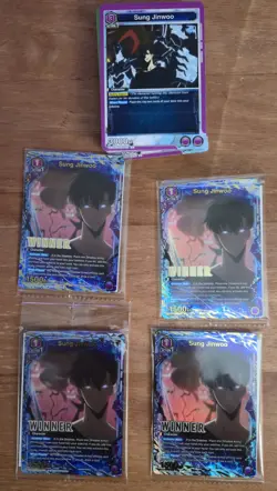 Sung Jinwoo R* winner card Union Arena Bundle - Image 1