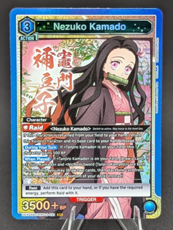 Union Nezuko Kamado UEX05BT/KMY-3-021 (SR) Demon Slayer Kimetsu no Yaiba Vol. 2 - Image 1