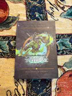 World Of Warcraft Black Temple Raid Deck Opened Box With Factory Sealed Cards - Image 1