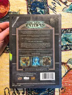 World Of Warcraft Black Temple Raid Deck Opened Box With Factory Sealed Cards - Image 2