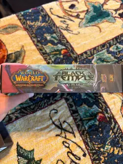 World Of Warcraft Black Temple Raid Deck Opened Box With Factory Sealed Cards - Image 3