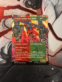 Scarlet Spider, Ben Reilly Borderless MTG NM - Image 1