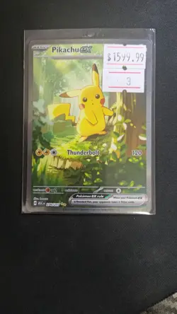 Pikachu ex 276/217 Special Illustration Rare Pokemon Card Ascended Heroes - Image 1