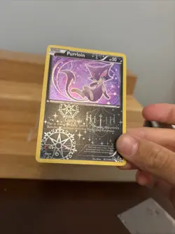 Purrloin - RC13/RC25 - Pokemon Legendary Treasures Radiant Collection Card LP - Image 3