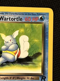 Dark Wartortle 46/82 (1st Edition) *Near Mint* Team Rocket ‘Never Played Card’ - Image 4