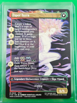Borderless TERRA MAGICAL ADEPT ESPER TERRA mtg 0323 Final Fantasy Mythic MINT - Image 1