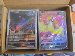 Pokemon Card Lot Full Art All Holo Hits V/EX SR AR Stamped 90 Cards NM Read Desc - Image 1