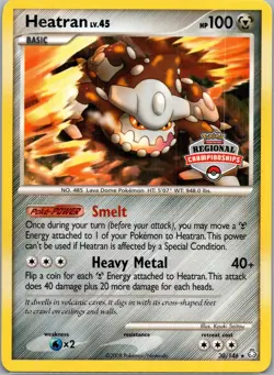 Heatran - 30/146 (Regional Championships) Promo League & Championship Cards 030/ - Image 1