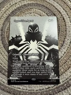 OPPOSITION AGENT [Borderless] - Mythic - Marvel Eternal-Legal (MAR) - MTG - 0019 - Image 1