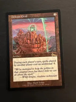Defense Grid Urza's Legacy LP/MP MTG Magic the Gathering - Image 1