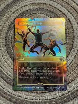 MULTIVERSAL PASSAGE FOIL [Borderless] - Rare - SPM Spider-Man MTG #0206 - Image 1