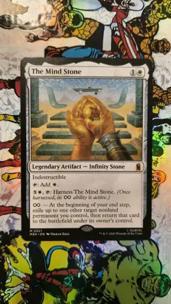 MTG The Mind Stone #21 Marvel Super Heroes Mythic Rare Regular Card - Image 1