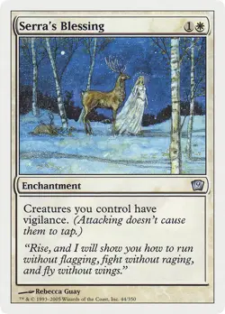 Serra's Blessing (9ED-044) - uncommon Near Mint - Image 1