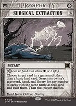 Surgical Extraction (OTP-019) - rare: (Showcase) (Borderless) Near Mint - Image 1