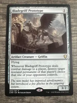 x1 Bladegriff Prototype R MTG Commander Legends M/NM, English - Image 1
