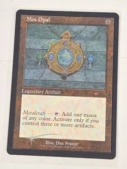 Mox Opal (Retro Frame) (Foil Etched) Secret Lair Drop Foil MtG 2022 - Image 1