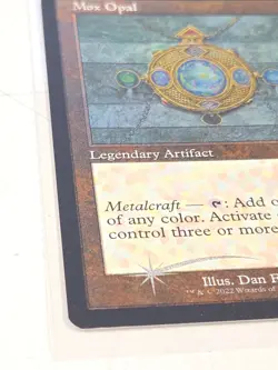 Mox Opal (Retro Frame) (Foil Etched) Secret Lair Drop Foil MtG 2022 - Image 3