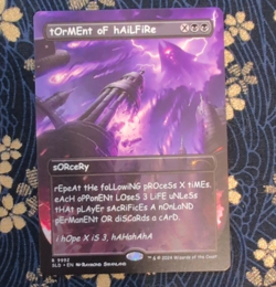 Wizards of the Coast MTG Torment of Hailfire Secret Lair 9992 EN - Image 1