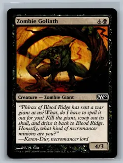 MTG Magic 2010 4x Zombie Goliath #123/249 TCG CCG M10 Playset - Image 1