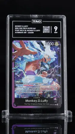 MONKEY.D.LUFFY2024 ONE PIECE STARTER DECK 26: PURPLE TAG 9 - Image 1