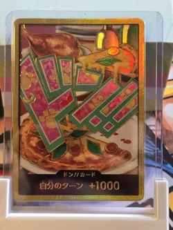 DON!! (PRB02 - Jewelry Bonney) Gold Don (V.3) Alt Art One Piece TCG Japanese - Image 1