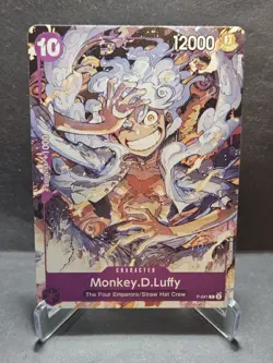 Monkey.D.Luffy P-041 One Piece Starter Deck 18: PURPLE Promo TGC - Image 1
