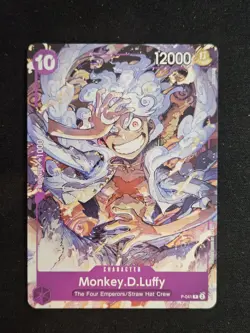 Monkey.D.Luffy P-041 One Piece Starter Deck 18: PURPLE Promo TGC - Image 4