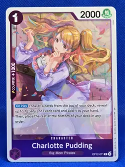 Charlotte Pudding OP12-071 R | Legacy of the Master | One Piece TCG | English - Image 1