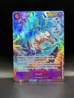 One Piece Enel OP15-118 SEC Parallel Alt Art Adventure on Kami's Island NM ENG - Image 1