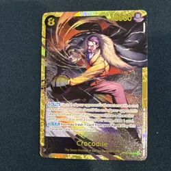 Crocodile OP14-120 SEC | The Azure Sea's Seven One Piece TCG English NM - Image 1