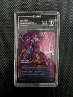 2024 Disney Lorcana #218 King Candy Sweet Abomination Enchanted TAG 10 - Image 1