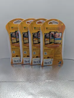 Disney Lorcana Wilds Sleeved Booster Pack Woody Artwork - NEW SEALED 4 Pack - Image 2