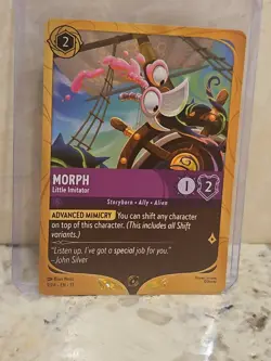 2026 Disney Lorcana Morph Promo #9/P4 Foil Little Imitator Attack of the Vine! - Image 3