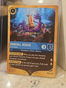 Randall Boggs Scary Smart - Promo League 14/P4 - Lorcana Attack Of The Vine FOIL - Image 3