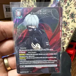 Bandai Union Arena Ken Kaneki SR* Foil Tokyo Ghoul UA05BT/TGO-007 5000BP C6 - Image 1