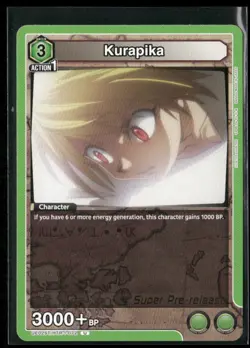 Union Arena TCG Kurapika UE02ST/HTR-1-072 Super Pre-release HxH - Image 1