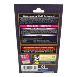 Weiss Schwarz JoJo's Bizarre Adventure Golden Wind Trial Deck English Reprint - Image 3