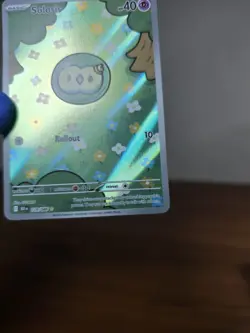 Solosis 118/086 SV: Black Bolt Holo Pokemon TCG NM - Image 4