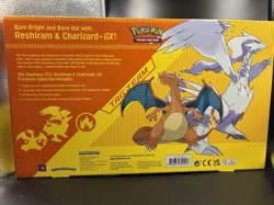 Pokemon Reshiram and Charizard GX Premium Collection NEW SEALED - Image 2