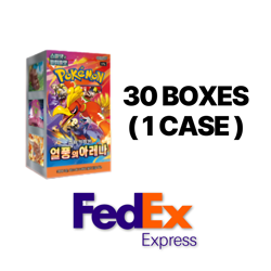 [FEDEX] Korean Pokemon Heat Wave Arena SEALED 30 Booster Boxes (1CASE) - Image 1
