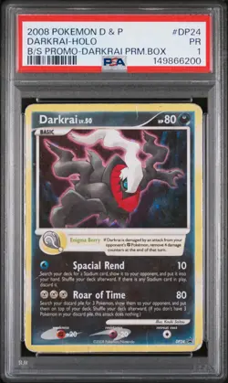 Darkrai Holo DP24 Premium Box Black Star Promo Pokemon PSA 1 - Image 1
