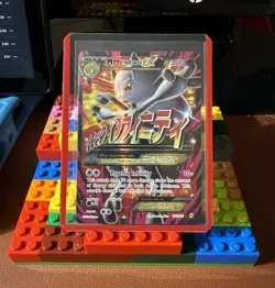 M Mewtwo EX 160/162 Ultra Rare Full Art XY BREAKthrough Pokemon Card - Image 1