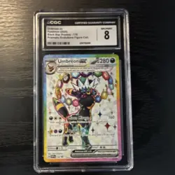 The Pokemon Company Umbreon ex SVP 176 Black Star Promo Holo ENG CGC 8 - Image 1
