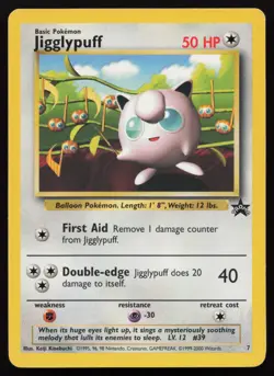 Jigglypuff 07/53 MP - Pokemon WoTC Promo Promo - Image 1