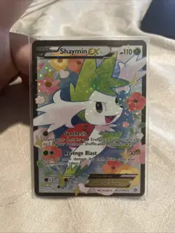 Shaymin EX RC21/RC25 Legendary Treasures Radiant Collection Holo Pokemon TCG - Image 1