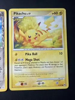 Pokemon Pikachu TCG Delta Species Holon Phantoms Card 79/110 & Pikachu 71/99 - Image 3