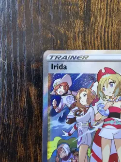 Pokemon SWSH Crown Zenith Irida Galarian Gallery Full Art GG63/GG70 Near Mint - Image 3